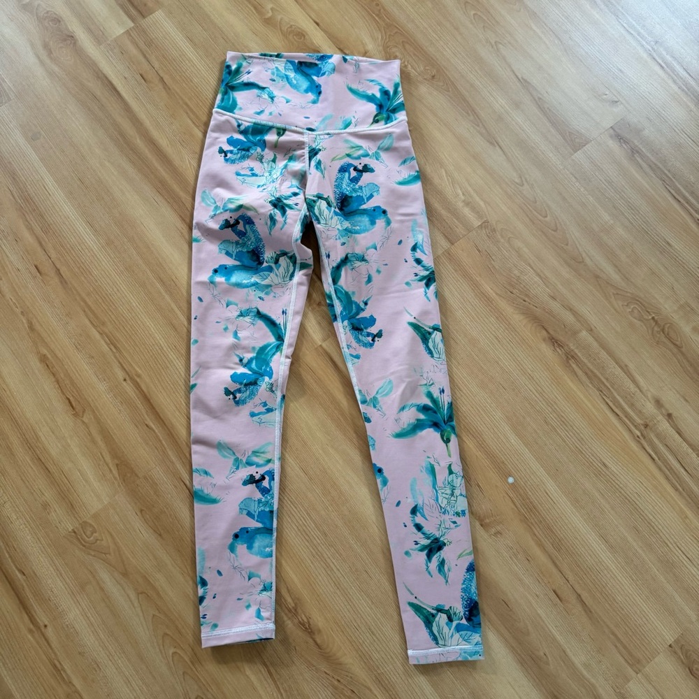 DYI floral leggings